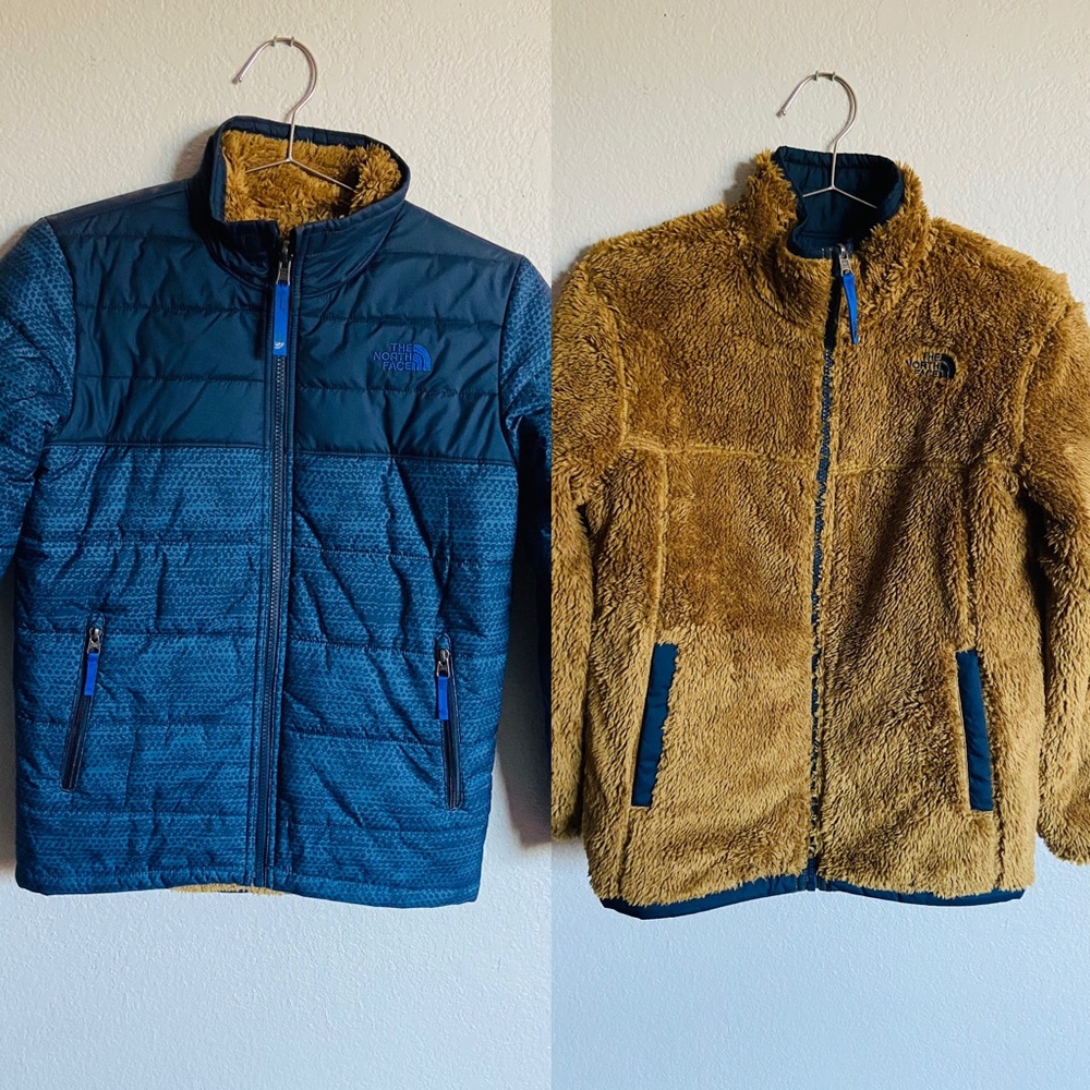 NWOT- Boys Reversible NORTH FACE Jacket